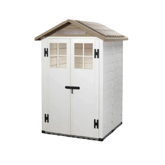 Abri de jardin en plastique pour rangement extérieur - 80 x 60 x 120