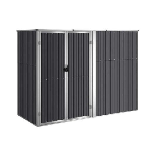 Abri de jardin en métal pour rangement d'outils - 120 x 80 x 90