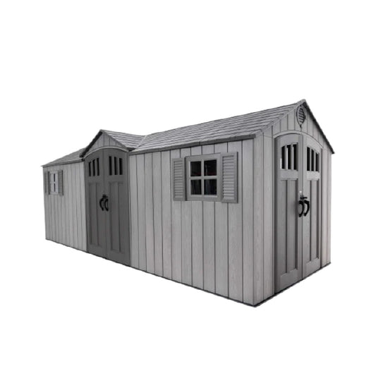 Abri de jardin en bois pour rangement extérieur - 120 x 60 x 90