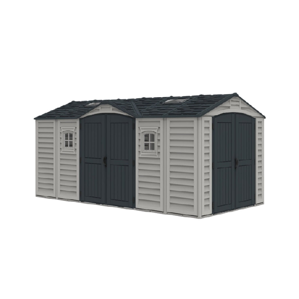 Abri de jardin en plastique pour rangement extérieur - 300 x 150 x 210